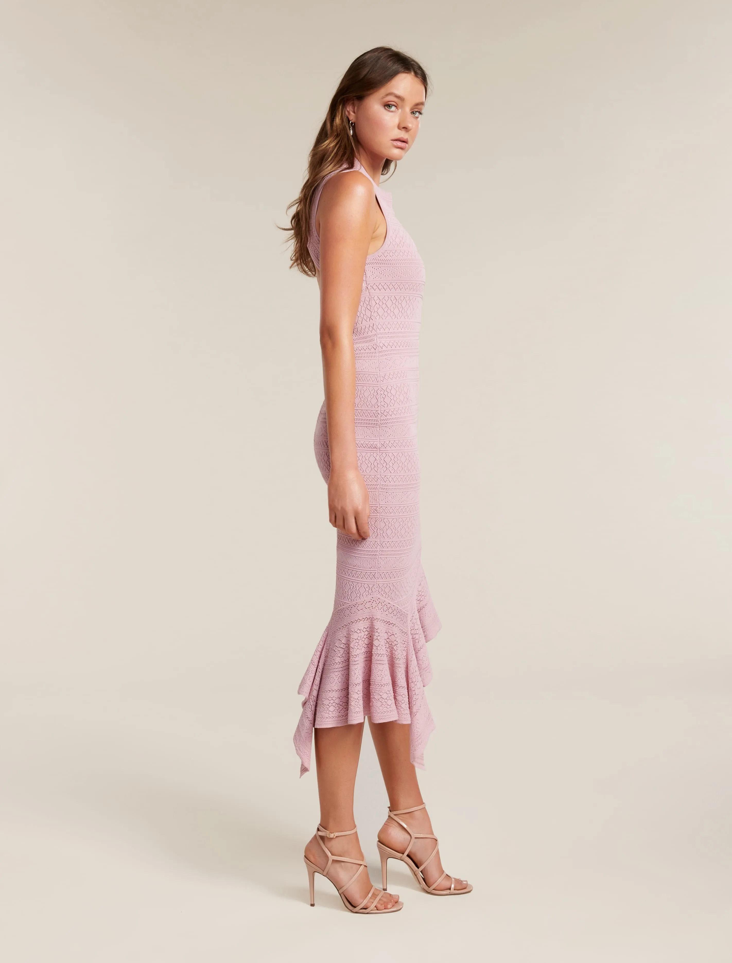 Bianca Stitch Knit Dress
