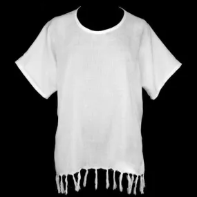 Kid's White Pullover Shirt (Age: 4)