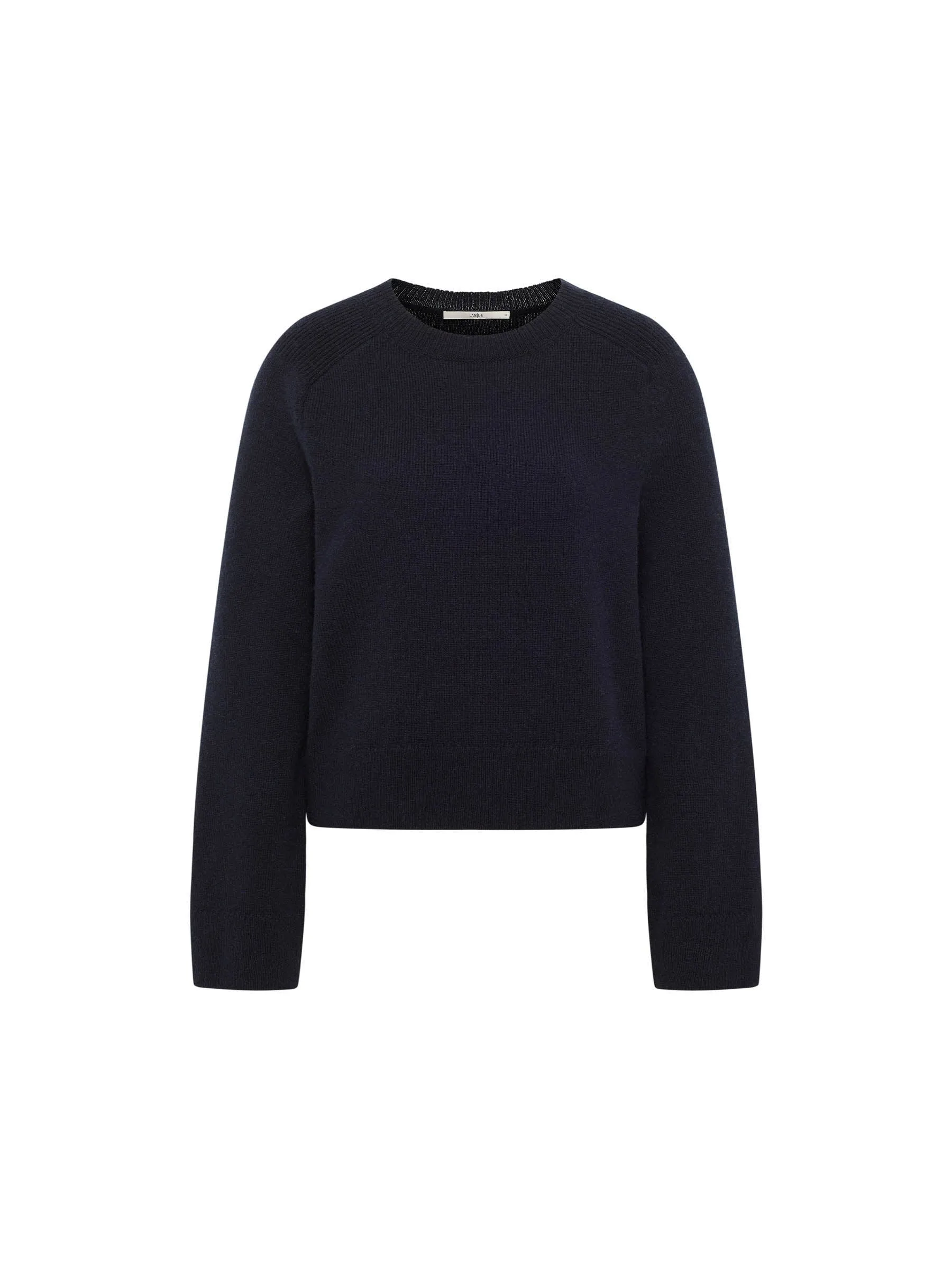 Lanius Cropped Pullover GOTS