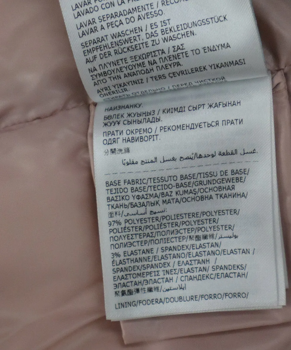 Moncler Pink Goose Down Coat sz 10