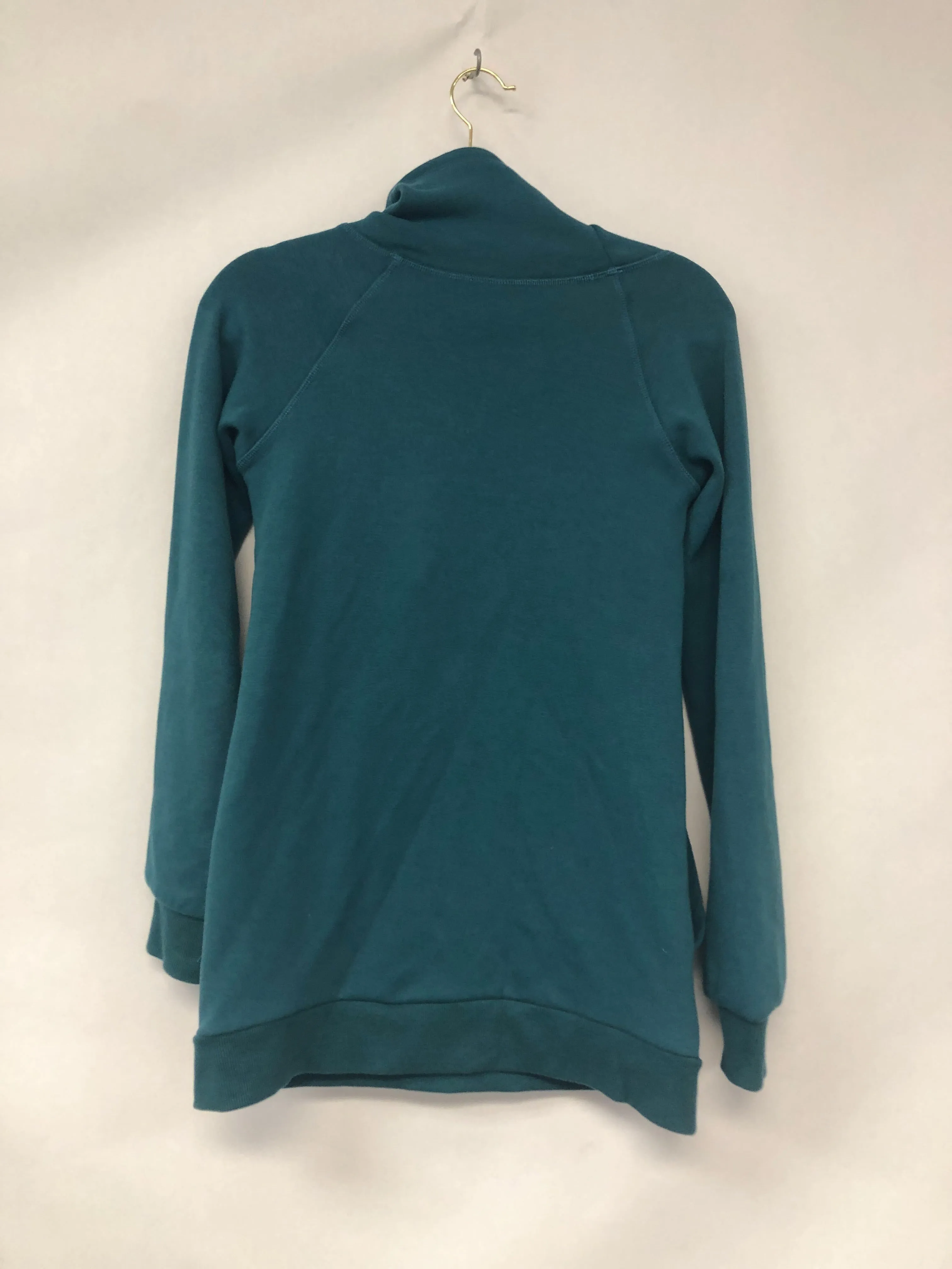 Outlet 6080 - Latched Mama Embroidered Harbor Snap Nursing Pullover - Peacock - Extra Small
