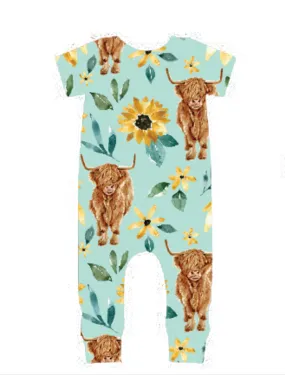 Savi Romper ~ Sunflower