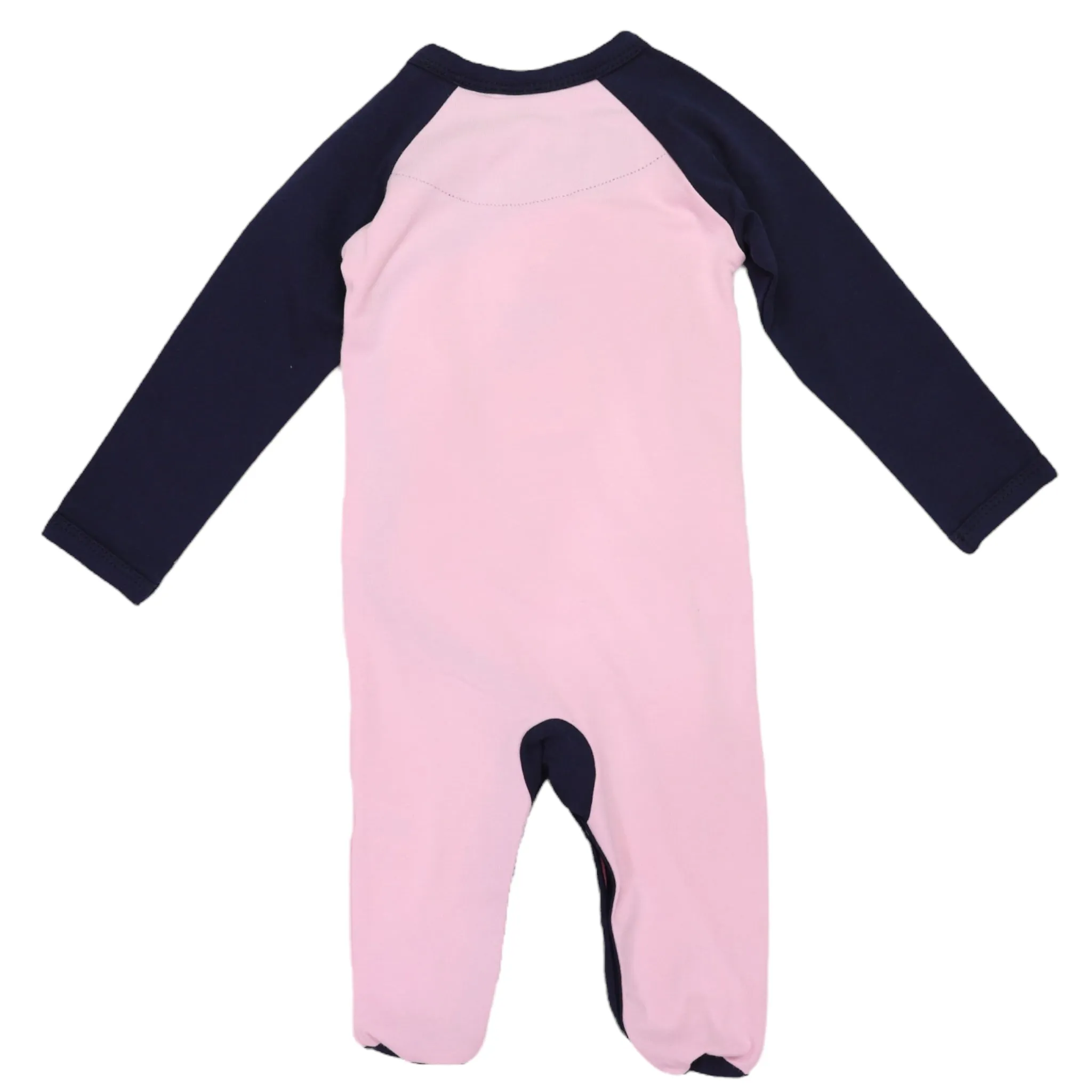 Swan Princess Long Sleeve Romper Pink