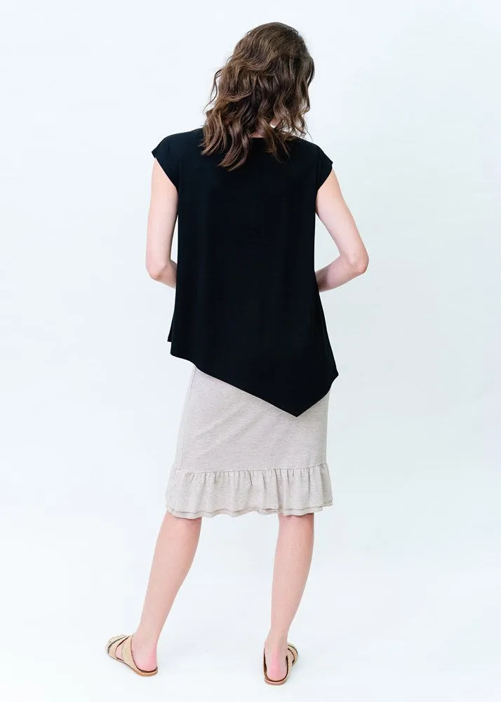 Toni Asymmetrical Bamboo T-Shirt