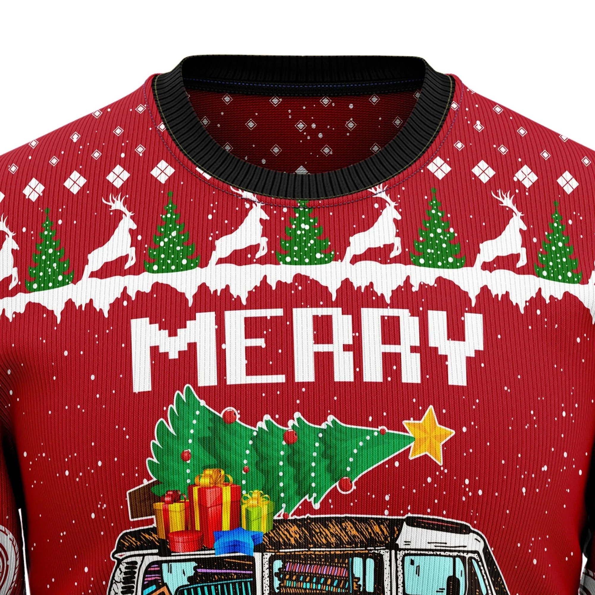 Ugly Sweater JulesRoche Seasonal Cotton-Blend Pullover